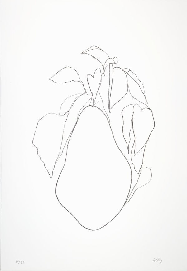 Pear I (Poire I) 1965-66 Lithograph on Rives BFK paper | Edition of 75 90.5 x 62.2 cm paper size